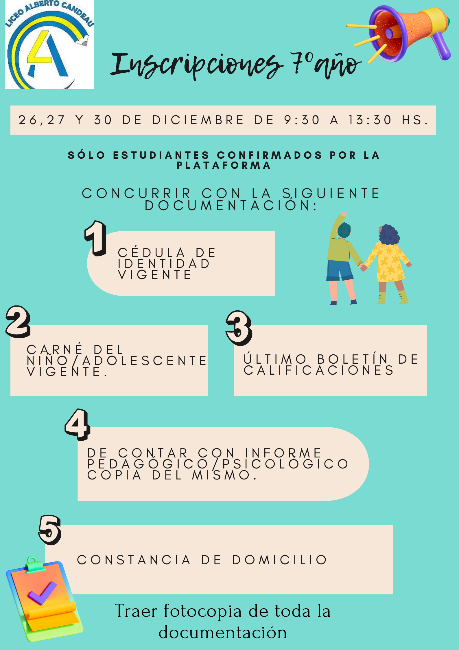 inscripciones 7ao